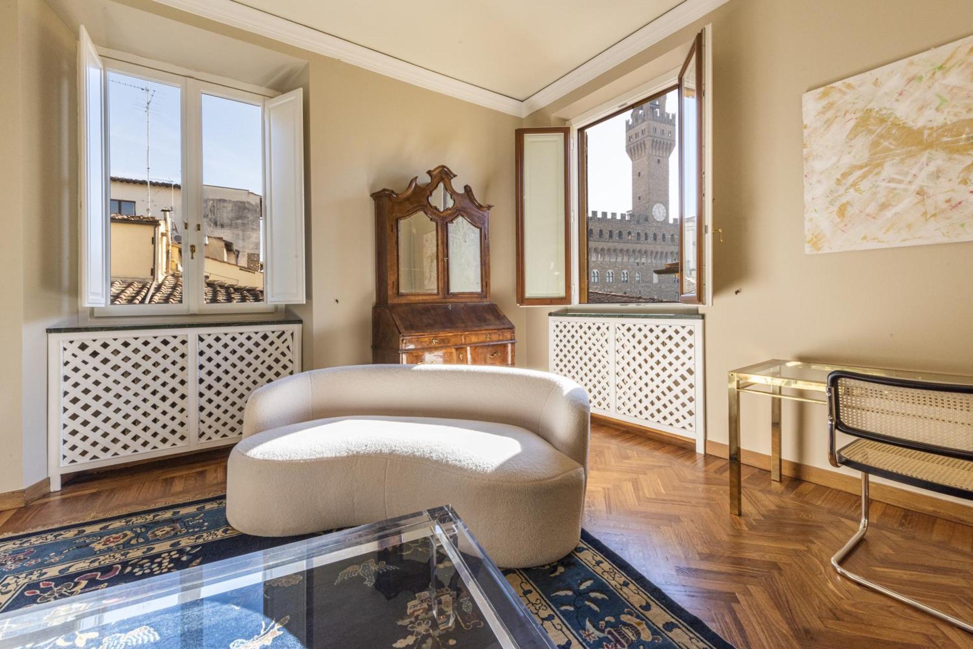 Penthouse In Piazza Della Signoria Duomo View Appartement Florence Buitenkant foto