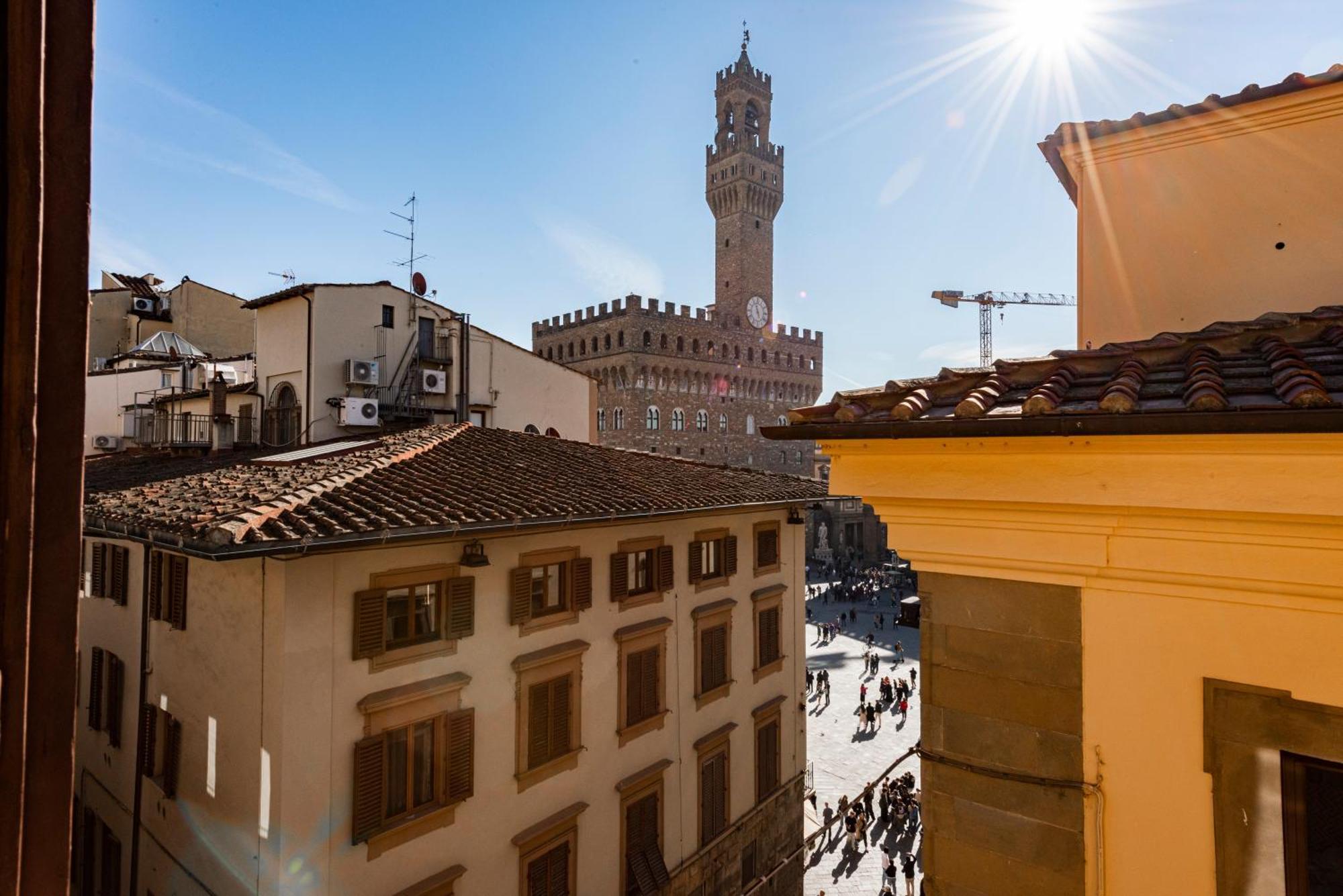 Penthouse In Piazza Della Signoria Duomo View Appartement Florence Buitenkant foto