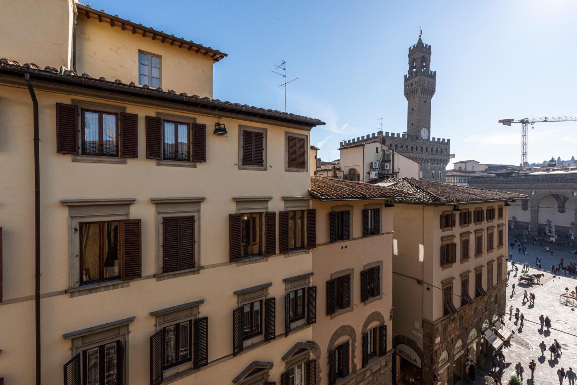 Penthouse In Piazza Della Signoria Duomo View Appartement Florence Buitenkant foto